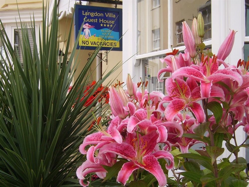 Langdon Villa Guest House Tenby Eksteriør billede